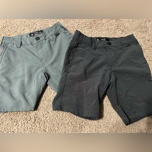 Boys Hurley Nike Dry-Fit Shorts - 2 Pairs